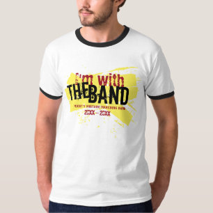 Ich bin mit der Band   Marching Band Vater T - Shi T-Shirt