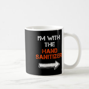 Ich bin mit der Hand Sanitisierer Last Minute Hall Kaffeetasse