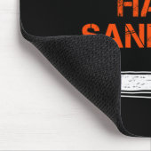 Ich bin mit der Hand Sanitisierer Last Minute Hall Mousepad (Ecke)
