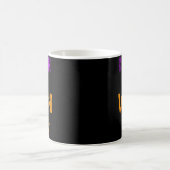 Ich bin mit der Hexe Lustiges Halloween passendes  Kaffeetasse (Mittel)