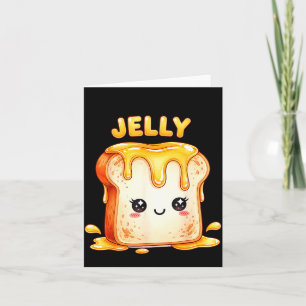 Ich bin mit der Jelly lustige passende Paar süße K Karte