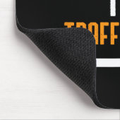 Ich bin mit der Traffic Cone Costume Funny Hallowe Mousepad (Ecke)