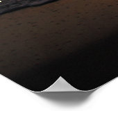 Ich bin mit dir immer Bibel Verse Poster (Ecke)