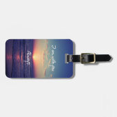 Ich bin mit dir immer Bibelverse Gepäckanhänger (Vorderseite horizontal)