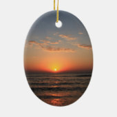 Ich bin mit dir immer Bibelverse Keramik Ornament (Hinten)