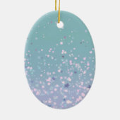 Ich bin mit dir immer Bibelverse Keramik Ornament (Hinten)