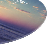 Ich bin mit dir immer Bibelverse Schneidebrett (Ecke)