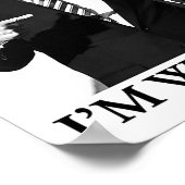 Ich bin mit Dummkopf Poster (Ecke)