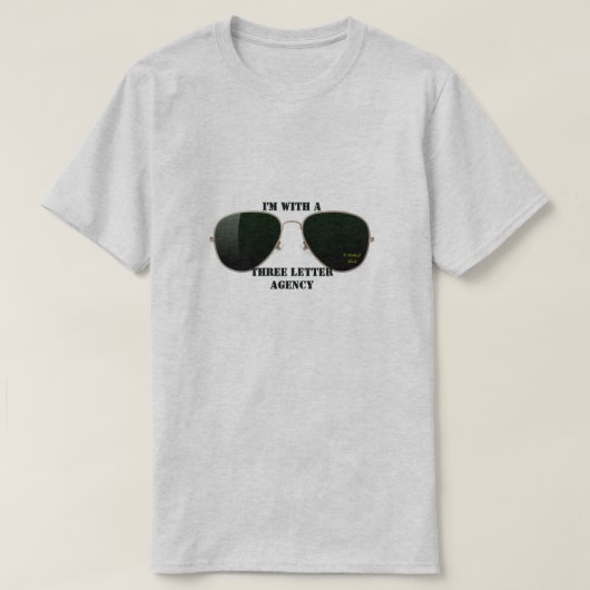 Ich bin mit einer Agentur für drei Schreiben - ein T-Shirt (Design vorne)