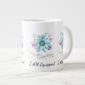 Ich bin mit einer speziellen Tasse ausgestattet (Vorderseite Rechts)