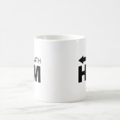Ich bin mit ihm (verlassen) kaffeetasse (Mittel)