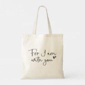 Ich bin mit Ihnen Tote Bag - Inspiration Stilbeute Tragetasche (Rückseite)