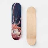 Ich bin mit Ihnen, wenn Sie Ihren Atem verlieren Skateboard (Vorderseite)