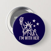 Ich bin mit ihr button (Vorne & Hinten)
