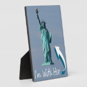 Ich bin mit ihr! fotoplatte (Seite)