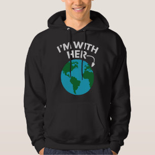 Ich bin mit ihr hoodie