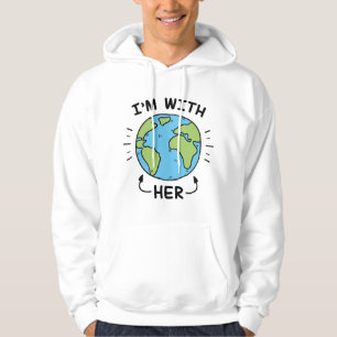 Ich bin mit ihr hoodie