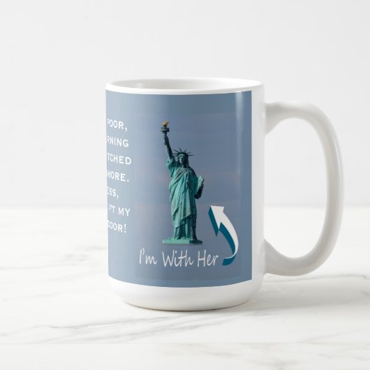 Ich bin mit ihr! kaffeetasse (Rechts)