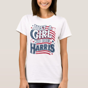 Ich bin mit ihr Kamala wähle Präsidentin Kamala-Ha T-Shirt
