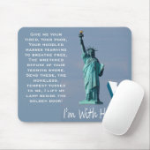 Ich bin mit ihr! mousepad (Mit Mouse)
