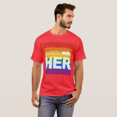 Ich bin mit ihr (recht) - .png T-Shirt (Vorne ganz)