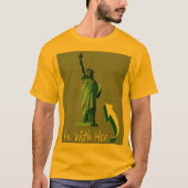 Ich bin mit ihr! T-Shirt (Vorderseite)