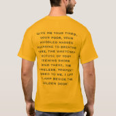 Ich bin mit ihr! T-Shirt (Rückseite)