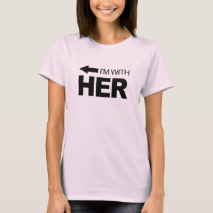 Ich bin mit ihr (verlassen) T-Shirt
