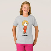 Ich bin mit ihr von Raglan Sleeved T. T-Shirt (Vorne ganz)