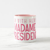 ICH BIN MIT IHR... ZWEIFARBIGE TASSE (Mittel)