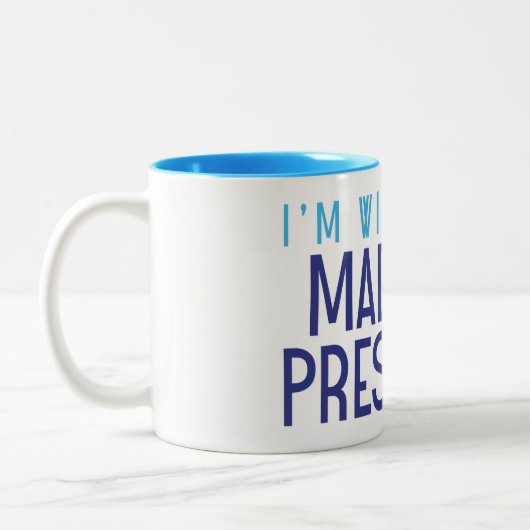 ICH BIN MIT IHR! ZWEIFARBIGE TASSE (Links)