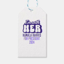 Ich bin mit ihrem Text Kamala Harris für Präsident