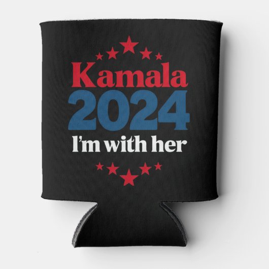 Ich bin mit ihrer Kamala-Abstimmung für den Präsid Dosenkühler (Vorderseite)