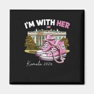 Ich bin mit ihrer Kamala-Abstimmung für den Präsid Magnet