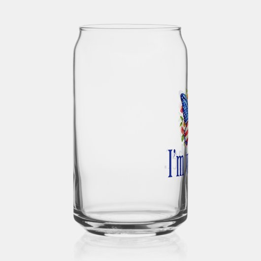 Ich bin mit ihrer Kamala Harris für Präsident Butt Dosenglas (Rechts)