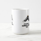 Ich bin mit ihrer Kamala Harris Unterstützung Kama Kaffeetasse (Mittel)