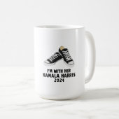 Ich bin mit ihrer Kamala Harris Unterstützung Kama Kaffeetasse (VorderseiteRechts)