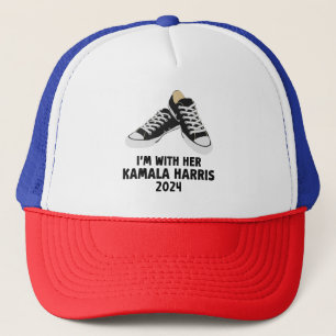 Ich bin mit ihrer Kamala Harris Unterstützung Kama Truckerkappe