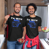 Ich bin mit Individuelle Name, der einen Freund od T-Shirt