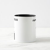 Ich bin mit Jesus Tasse (Zentrum)