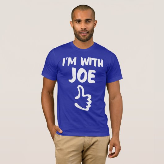 Ich bin mit Joe - Lapis T-Shirt (Vorne ganz)