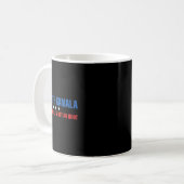 Ich bin mit Kamala, der Präsident Kamala Harr nur Kaffeetasse (Vorderseite Links)