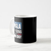 Ich bin mit Kamala, ich kidde mich einfach nicht e Kaffeetasse (Vorderseite Links)