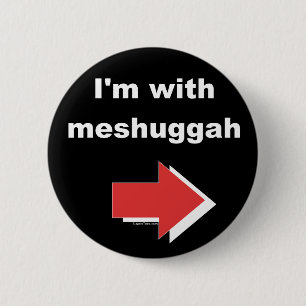 Ich bin mit Meshuggah Knopf Button