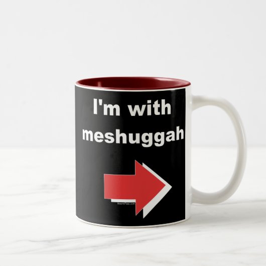 Ich bin mit Meshuggah Tasse (Rechts)