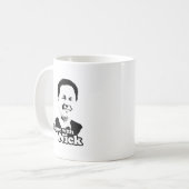 Ich bin mit Nick einverstanden Kaffeetasse (Vorderseite Links)