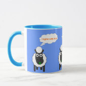 Ich bin mit Nick ~ politischer allgemeiner Wahl Tasse (Links)