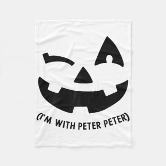 Ich bin mit Peter Couple Halloween Erwachsene Frau Fleecedecke