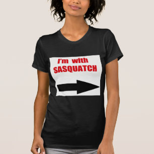 Ich bin mit sasquatch T-Shirt