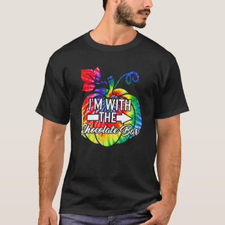 Ich bin mit Schokolade-Bar, das Halloween C passt T-Shirt
